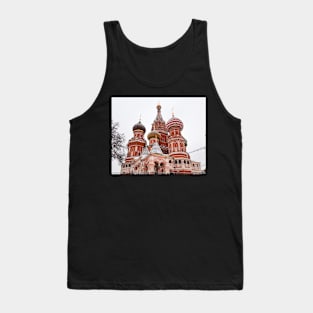 St. Basil's Cathedral in Moscow, Russia Tank Top